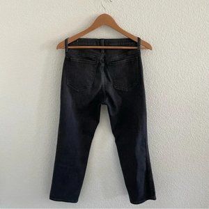 high rise slim straight jeans size 25P